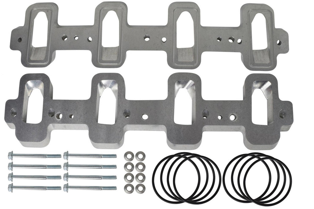 ICT BILLET 551316 Intake Port Adapter Cath edral Head to LS3