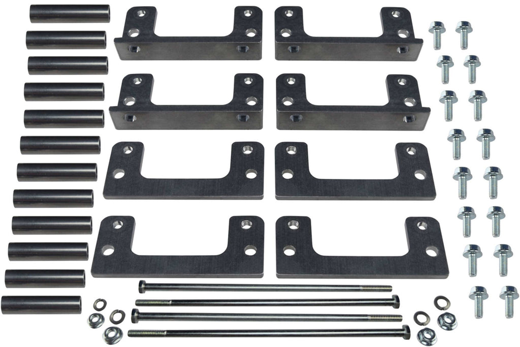 ICT BILLET 551583 LS Truck Square - Remote Mount Coil Relocation