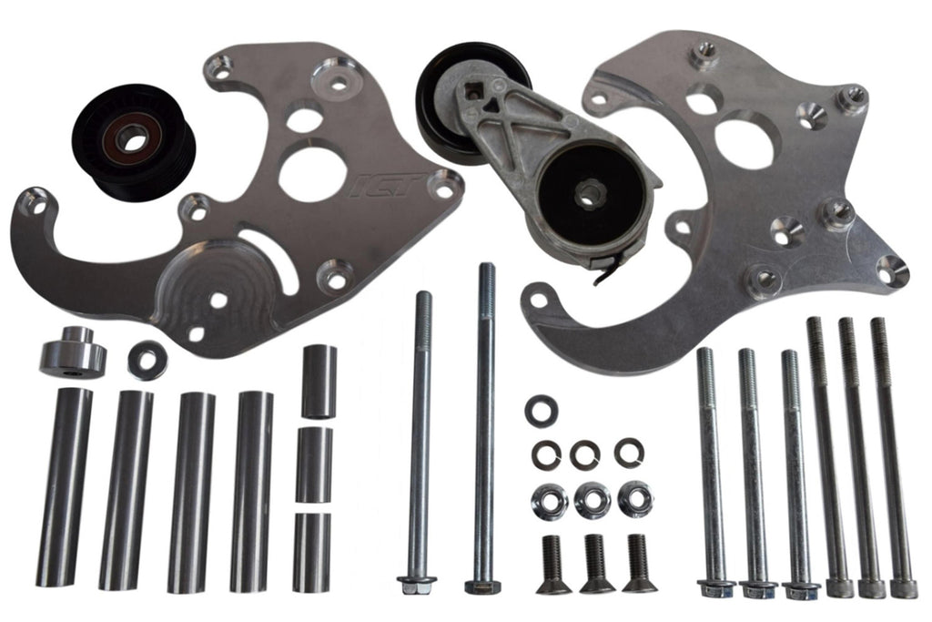 ICT BILLET 551585X-3 LS Truck R4 A/C Compress or Bracket Kit
