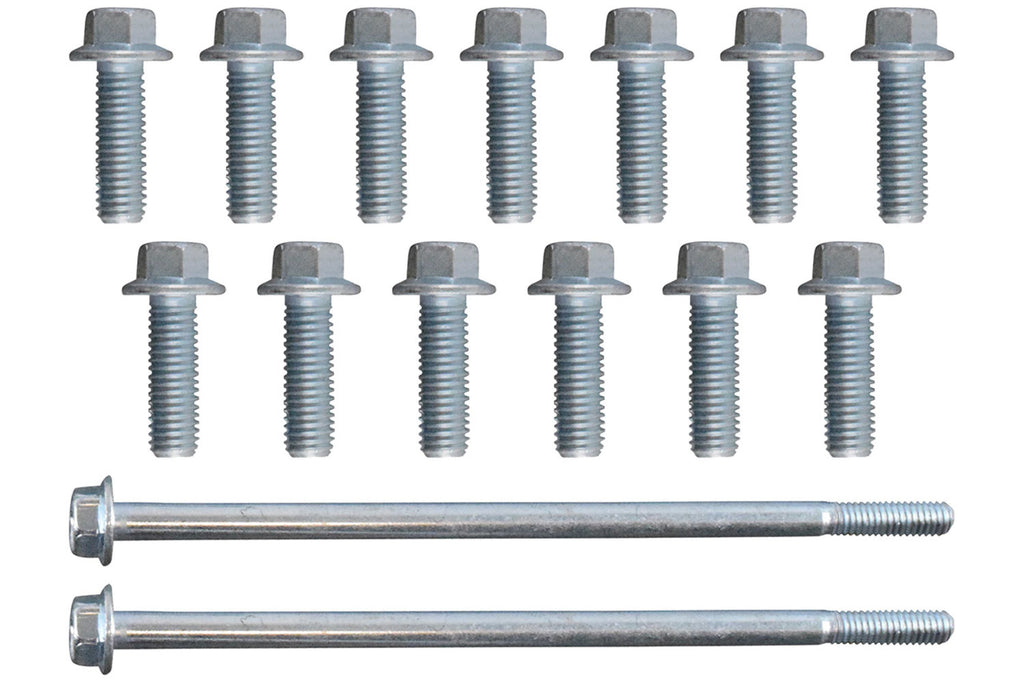 ICT BILLET 551680 LS Oil Pan Bolt Set Flange Head Bolts