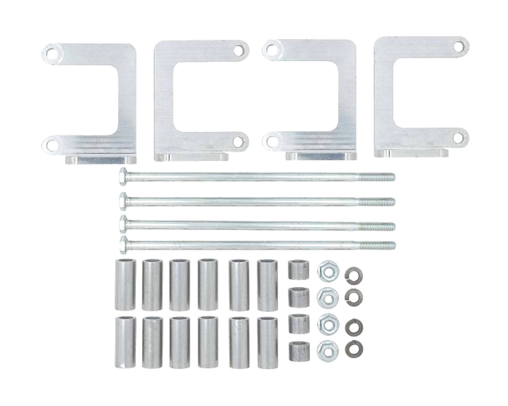 ICT BILLET 551839-GZ01 Ford 7.3L Godzilla Remot Coil Relocation Brackets
