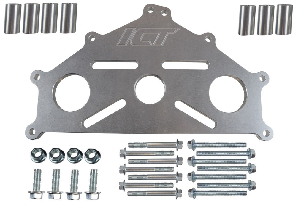 ICT BILLET 551897 Engine Safe Stand Adapte r Plate Chevy LS1 Durama