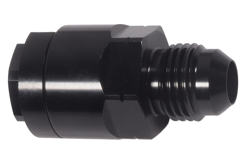 ICT BILLET AN809-02B Fuel Rail Quick Connect Fitting -6AN to 3/8 Tube