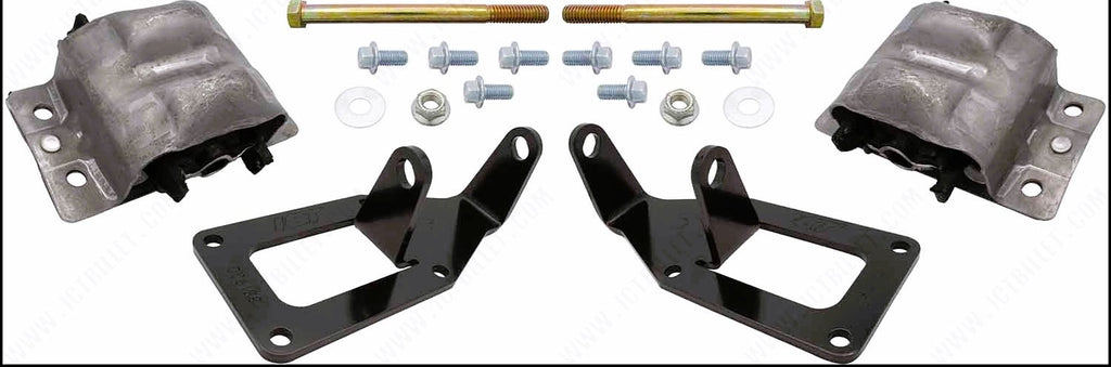 ICT BILLET EM-LS-3FBDY 82-92 GM F-Body LS Swap Engine Mount Kit
