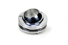Load image into Gallery viewer, IDIDIT 2401550040 2in Polished Swivel Ball Floor Mount Chrome Colum