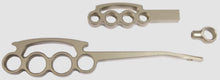 Load image into Gallery viewer, IDIDIT 2500300060 Billet Lever KIt Gold Anodized Grip Style