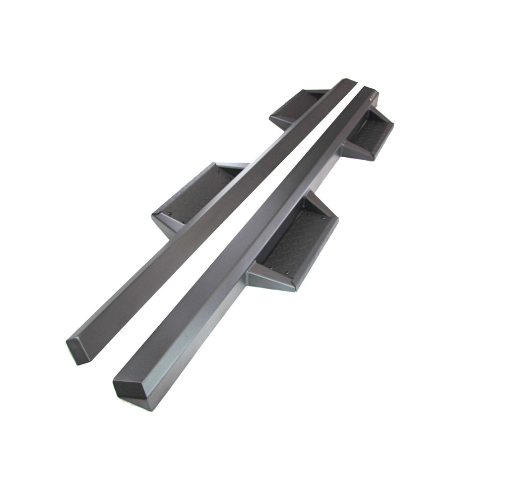 Black Horse Off Road IM-JEWR4D Impact Heavy Duty Drop Side Steps for Select Jeep Wrangler