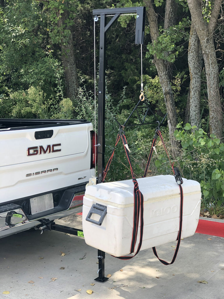 HME HME-HH Truck Hitch Game Hoist – Complete Kit (Includes Winch/Gambrel)