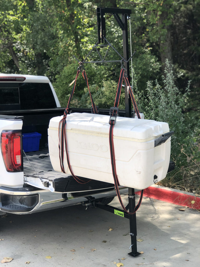 HME HME-HH Truck Hitch Game Hoist – Complete Kit (Includes Winch/Gambrel)