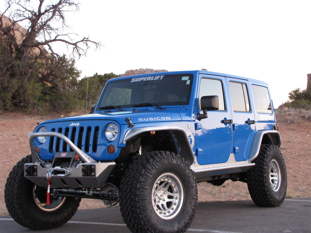 Superlift K997F 4in. Lift Kit-07-18 Wrangler JK-4-door-w/Reflex Ctrl Arms/FOX Shocks for Select Jeep Wrangler