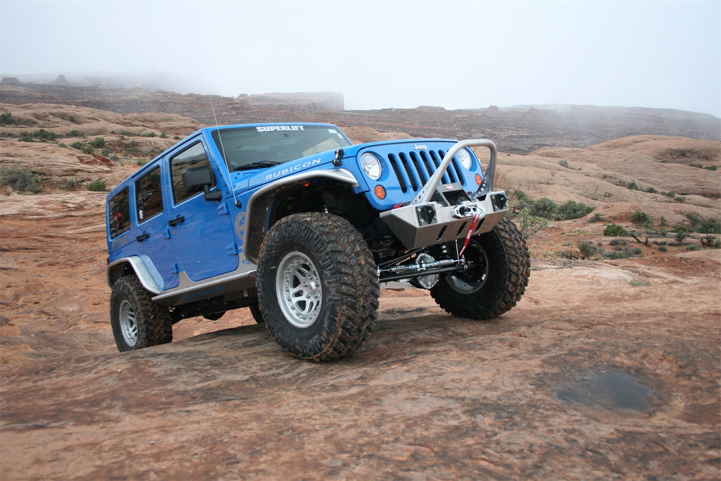 Superlift K997B 4in. Lift Kit-07-18 Wrangler JK-4-door-w/Reflex Ctrl Arms/Bilstein Shocks for Select Jeep Wrangler, Jeep Wrangler JK