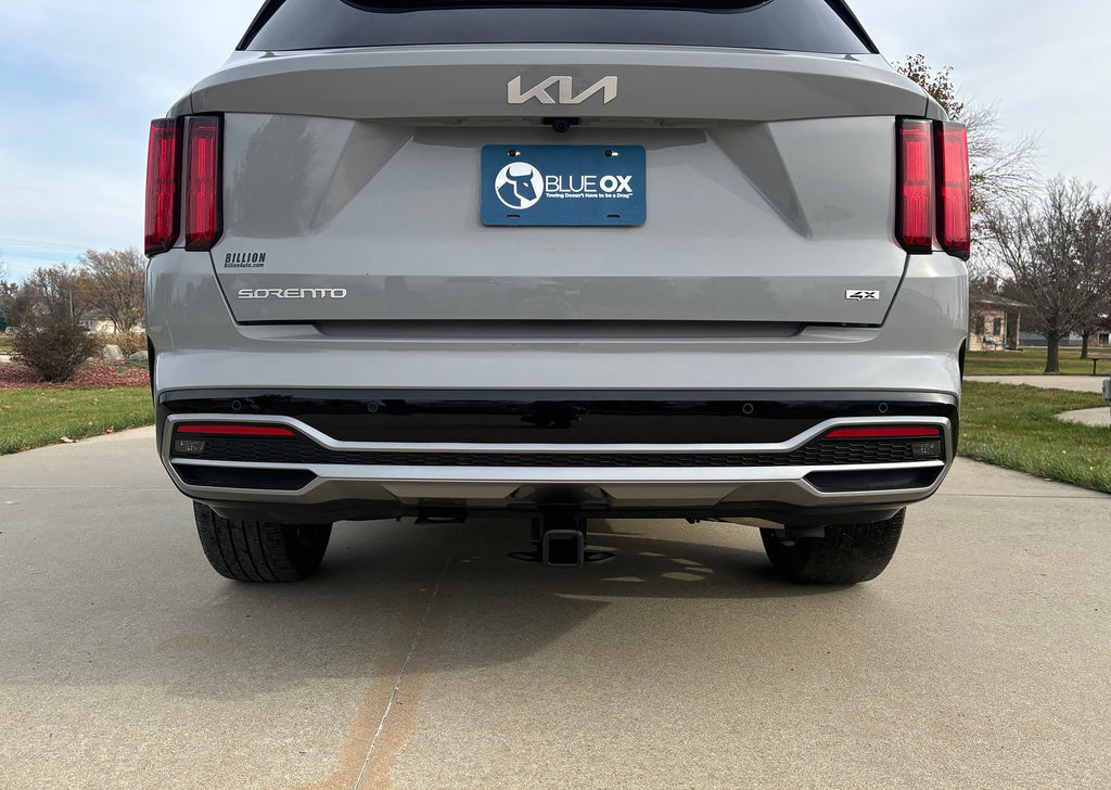 Blue Ox BXH8001 Receiver Hitch, Class III, 2" Receiver for Select Kia Sorento