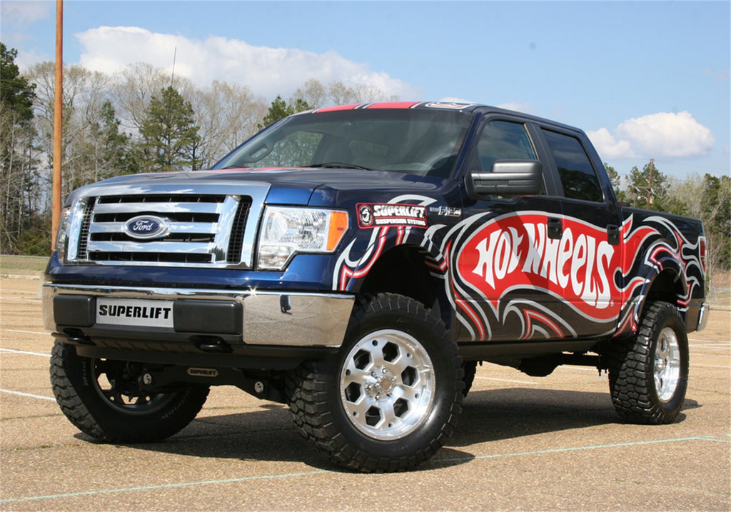 Superlift K178B 4.5in. Lift Kit-09-14 F-150 4WD-w/Bilstein Rear Shocks for Select Ford F-150