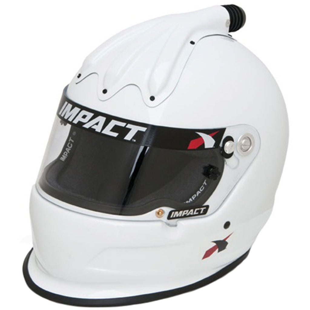 IMPACT RACING 17020409 Helmet Super Charger Medium White SA2020