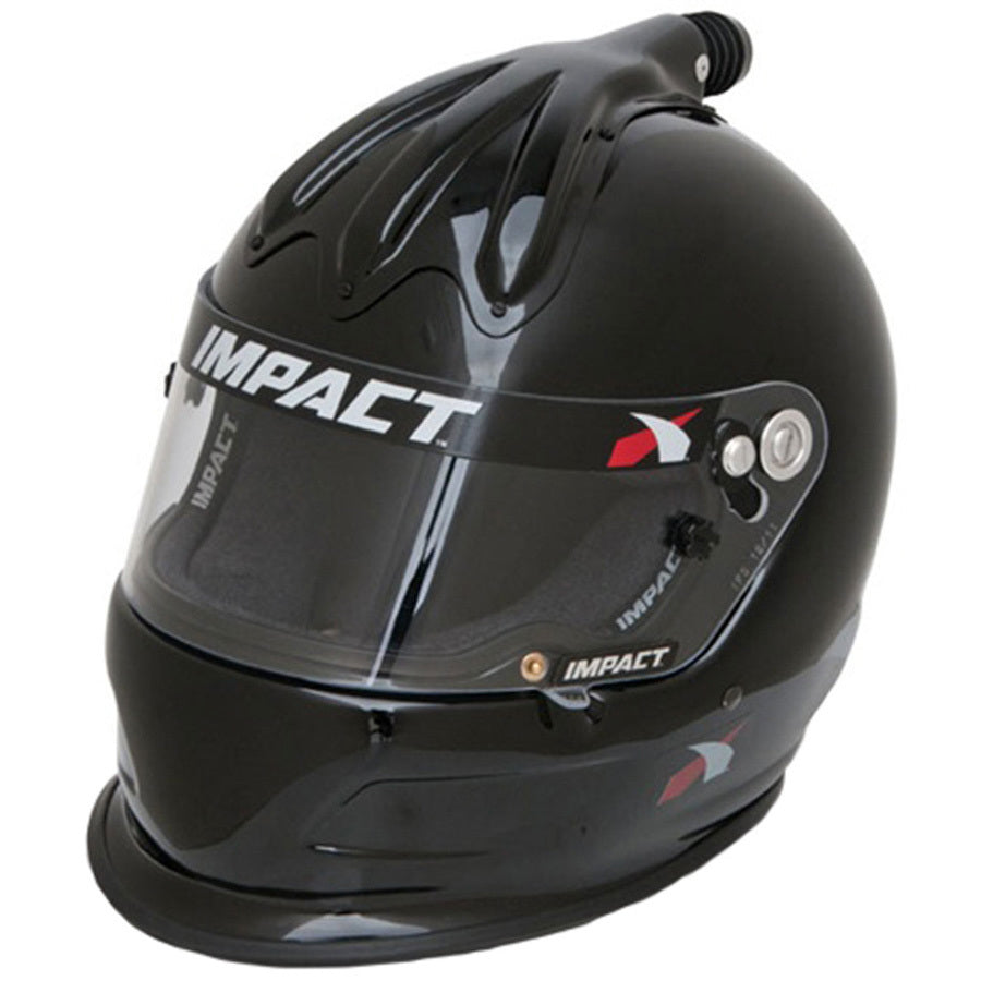 IMPACT RACING 17020610 Helmet Super Charger X-Large Black SA2020