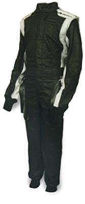 IMPACT RACING 21410606 Suit D/L Mini Racer 1 pc X-Large Blk / Blue