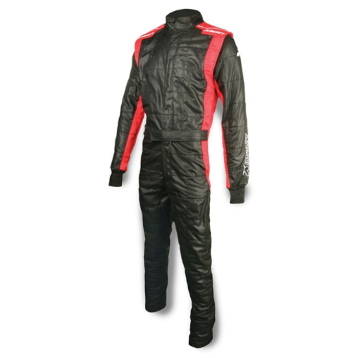 IMPACT RACING 24219307 Suit  Racer Small Black/Red