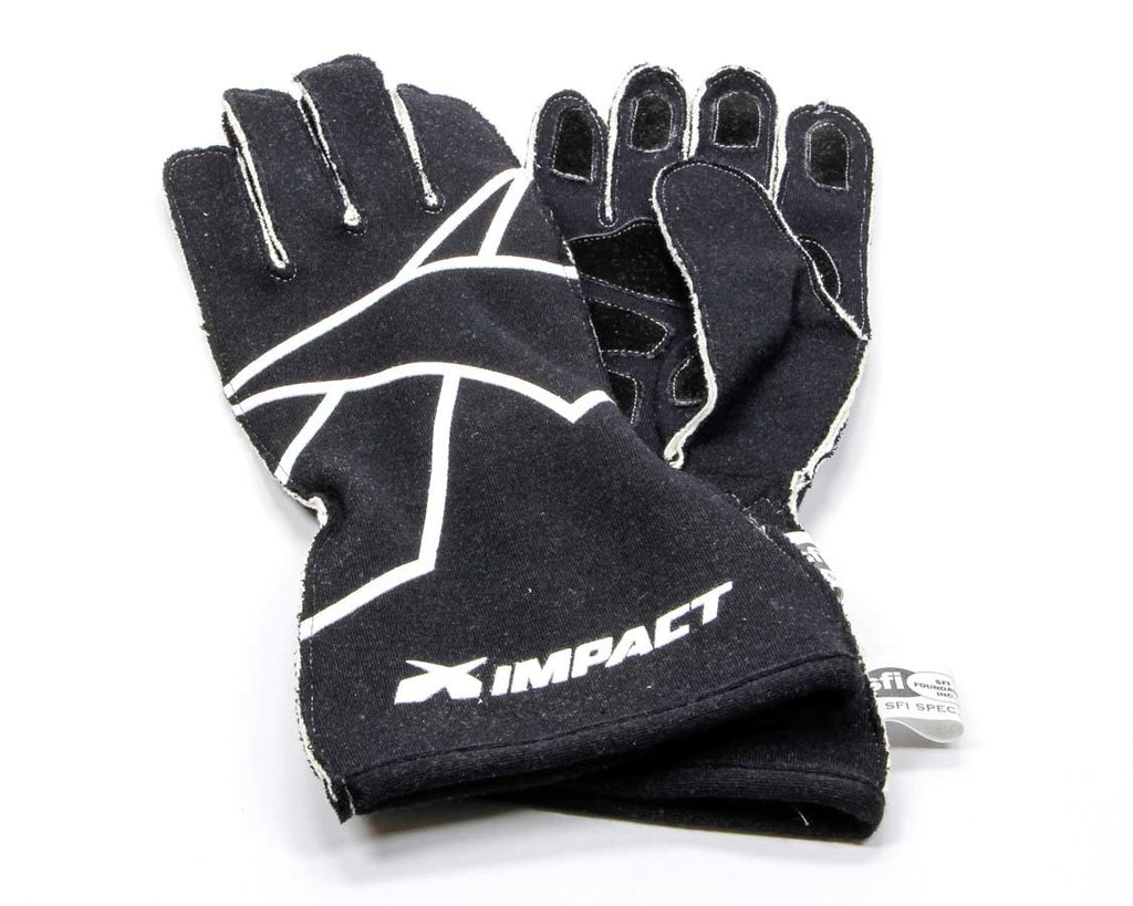 IMPACT RACING 35500410 Axis Glove Medium Black