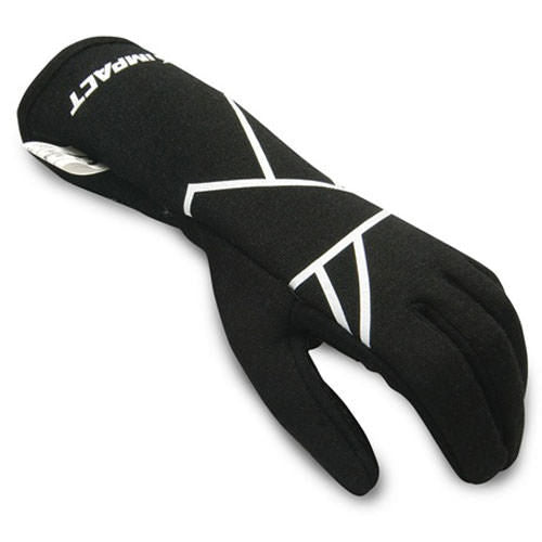 IMPACT RACING 38500310 Mini Axis Glove Small Black Youth