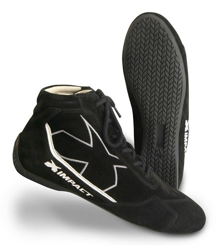 IMPACT RACING 40013010 Shoe Alpha Black 13 SFI3.3/5