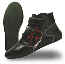 Load image into Gallery viewer, IMPACT RACING 45008510 Shoe Phenom Black 8.5 SFI3.3/5