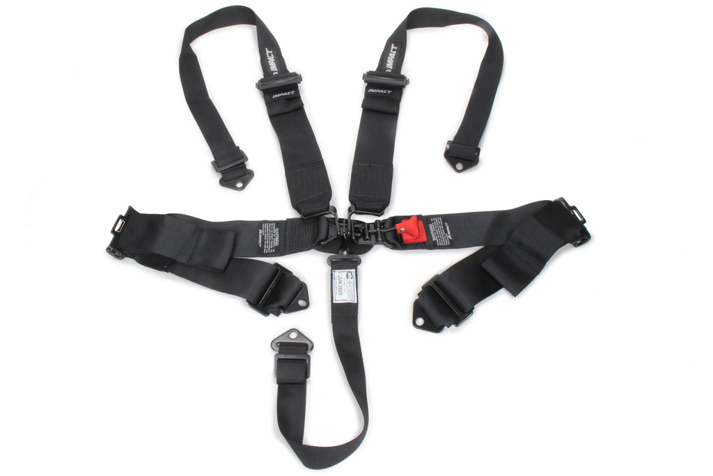 IMPACT RACING 54111231 5-PT Harness L&L Ind Shldr 3in to 2in Trans