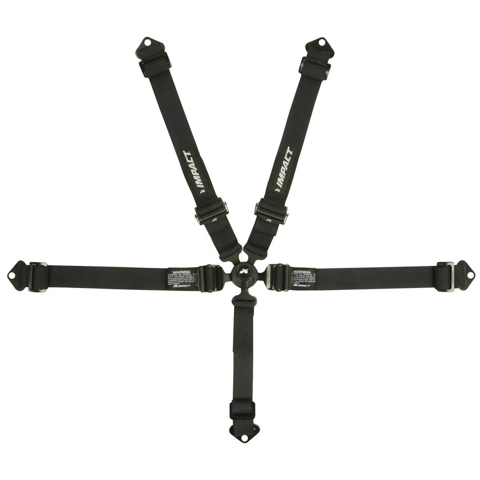 IMPACT RACING 57349226 5-PT Harness 2in Camlock Integral Lap Adjuster