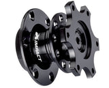IMPACT RACING 62100000 Steering Wheel Quick Release 6-Bolt Bolt-On