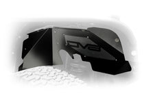 Load image into Gallery viewer, DV8 Offroad INFEND-01FB Inner Fender; Front; Black Finish for Select Jeep Wrangler, Jeep Wrangler JK