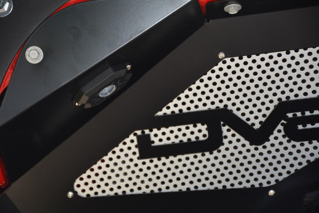 DV8 Offroad INFEND-01FR Inner Fender; Front; Raw Finish for Select Jeep Wrangler, Jeep Wrangler JK