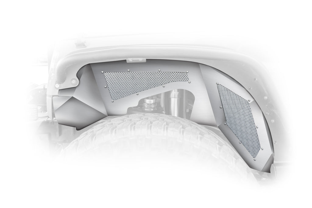 DV8 Offroad INFEND-02FR Fender Liners for Select Jeep Wrangler, Jeep Wrangler JK