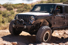 Load image into Gallery viewer, DV8 Offroad INFEND-03FB Inner Fender; Black; Front for Select Jeep Gladiator, Jeep Wrangler, Jeep Wrangler JK