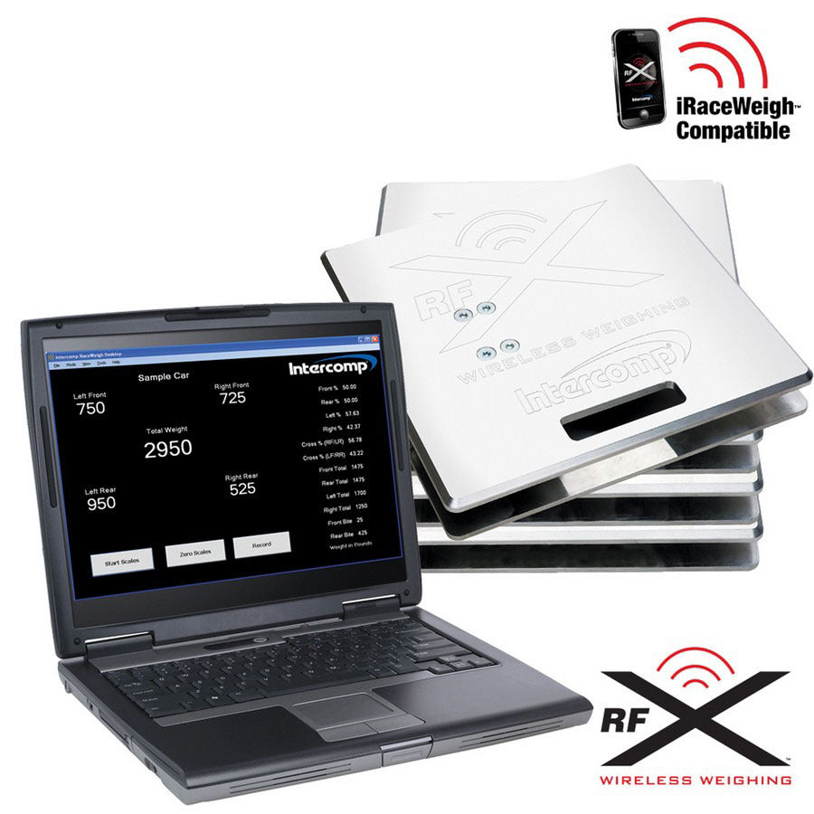 INTERCOMP 170154-PC Wireless Pro Scale SW787 w/ Billet Pads