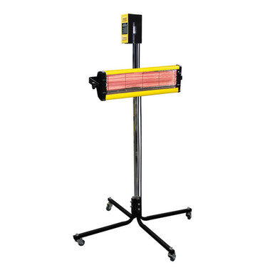 Pro-Tek IR-101 Short Wave Infrared Lamp, 1 Head With Timer On 4 Wheel Stand  1000W, 110V