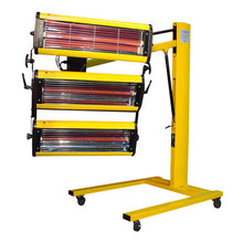 Load image into Gallery viewer, Pro-Tek IR-113 Short Wave Infrared Lamp, 3 Heads,  No Timer, Heavy Duty U Shape Base With Articulated Arm 1,2,Or 3000W,220V