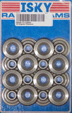 ISKY CAMS 975-TI Titanium Retainers - 7 Degree