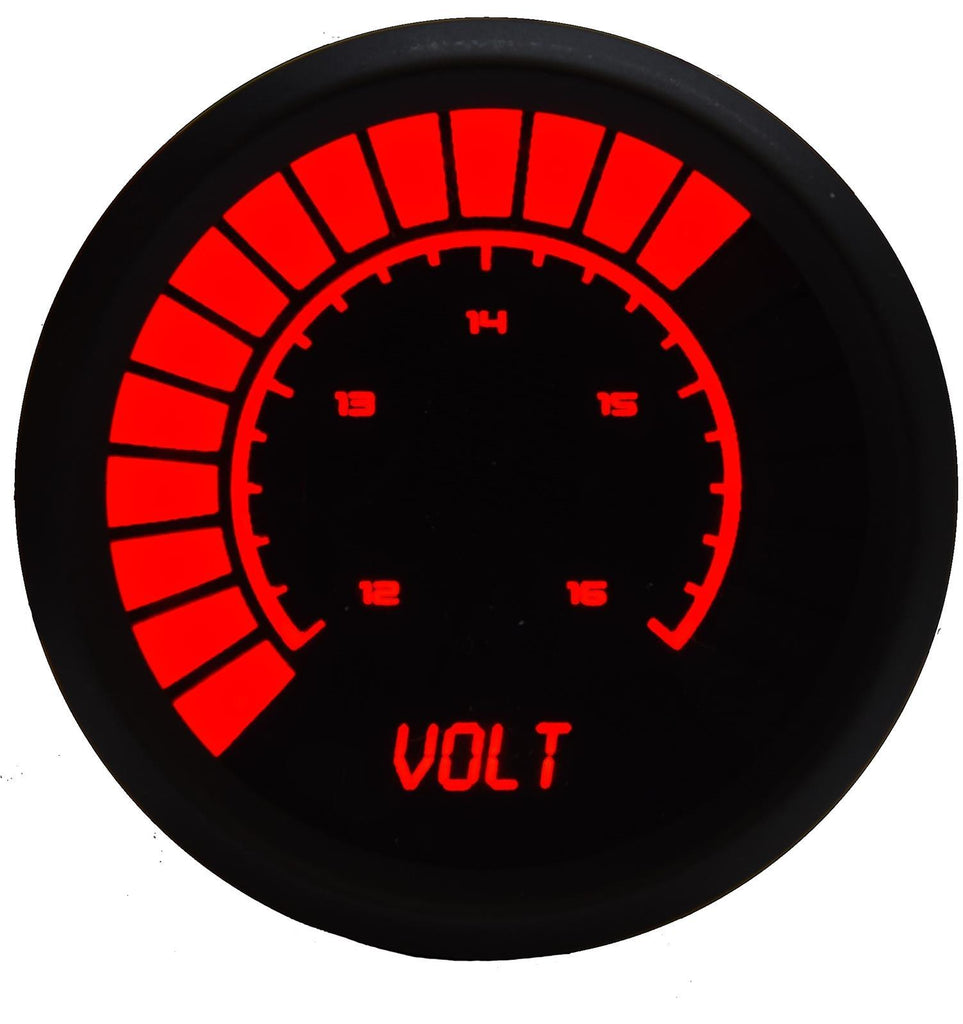 INTELLITRONIX B9015R 2-1/16 Analog Bargraph Voltmeter 12-16 volts