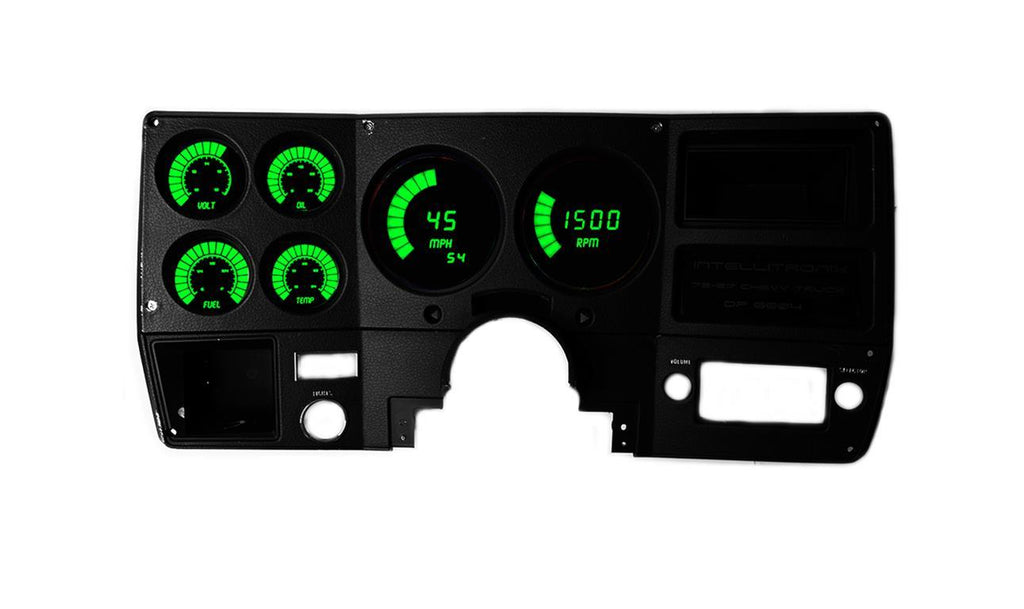 INTELLITRONIX BG6004G LED Bargraph Guage Cluster 73-87 Chevy Trk