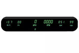 INTELLITRONIX DP10002G LED Digital Six Gauge Panel Kit w/Green LED