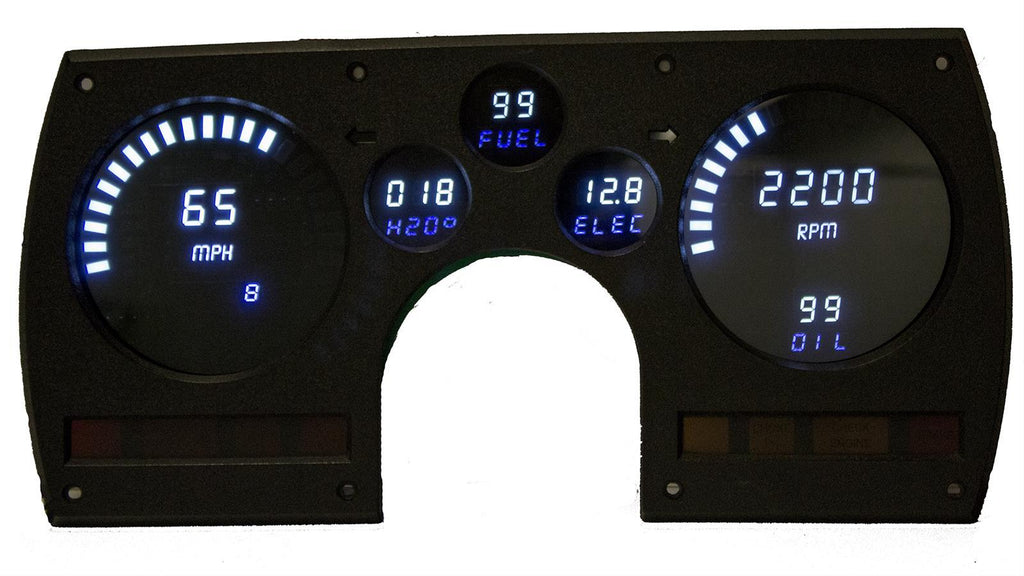 INTELLITRONIX DP4003W LED Digital Gauge Panel Camaro 1982-1990