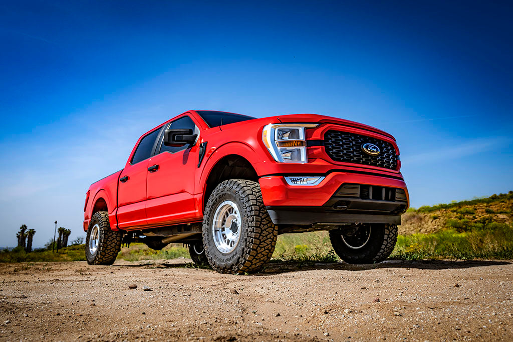 ICON Vehicle Dynamics K93145 21-24 FORD F150 4WD 3.5-4.5" STAGE 5 SUSPENSION SYSTEM W BILLET UCA for Select Ford F-150