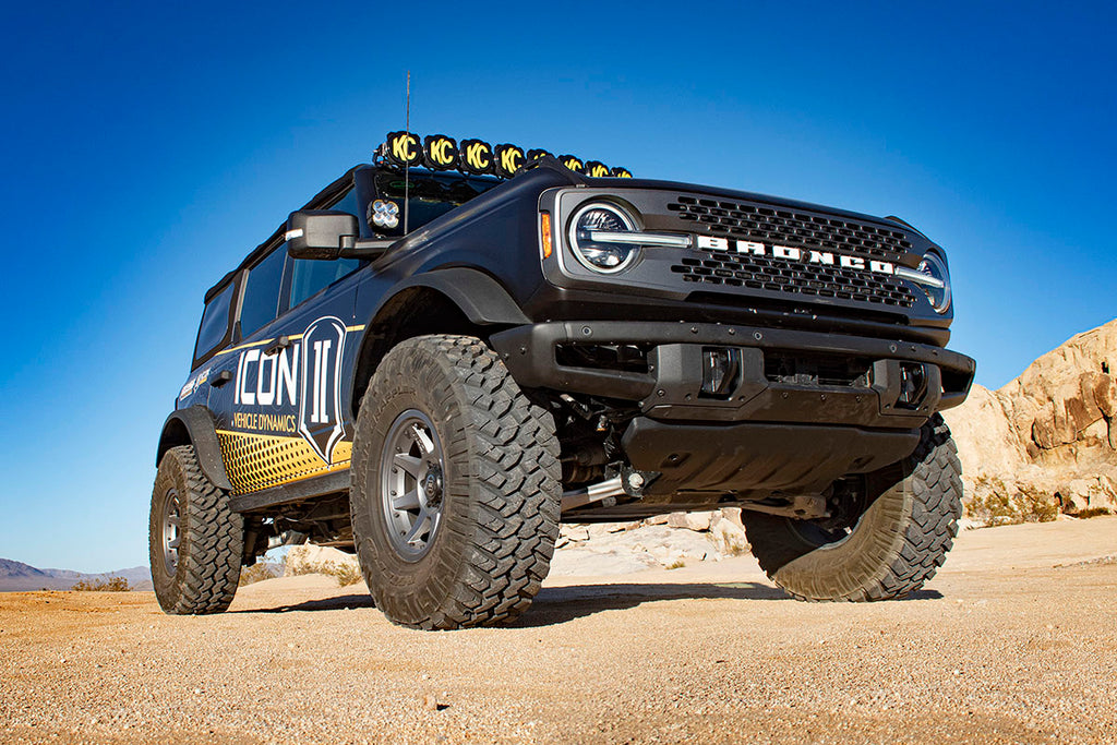 ICON Vehicle Dynamics 48711C 21-23 BRONCO REAR 2.5 VS RR CDCV COILOVER KIT HEAVY RATE SPRING for Select Ford Bronco