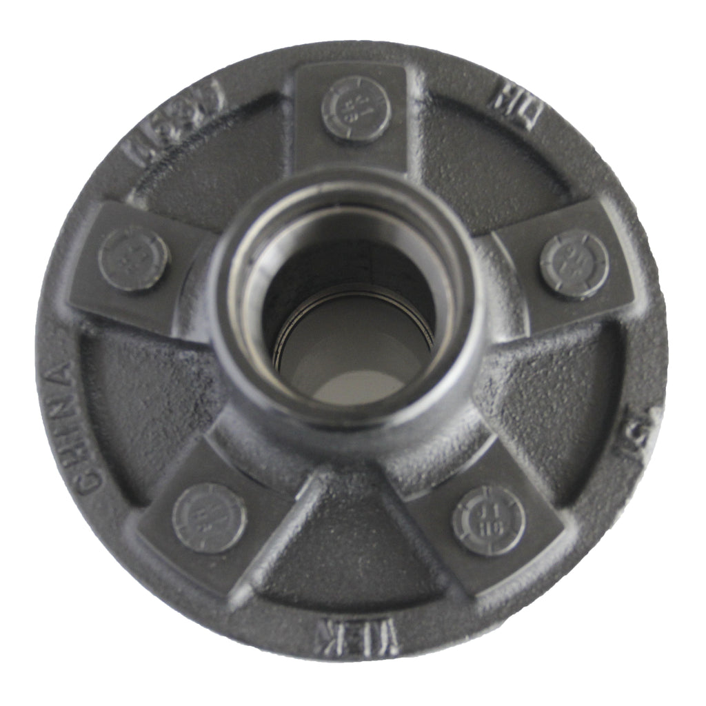 Idler-Hub-2000-Pound-Capacity-5-X-4-12-Inch-Bolt-Pattern-Black-Push-In-Studs