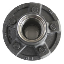 Load image into Gallery viewer, Idler-Hub-3500-Lb-Capacity-5-X-4-12-Bolt-Pattern-Black-Push-In-Studs-Single