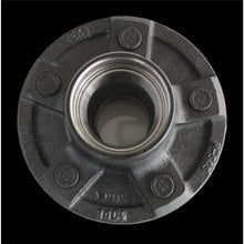 Load image into Gallery viewer, Idler-Hub-3500-Pound-Capacity-5-X-4-34-Inch-Bolt-Pattern-Black-Push-In-Studs