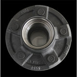 HUSKY TOWING 33084 Idler Hub 3500 Pound Capacity 5 x 4-3/4 Inch Bolt Pattern Black Push-In Studs