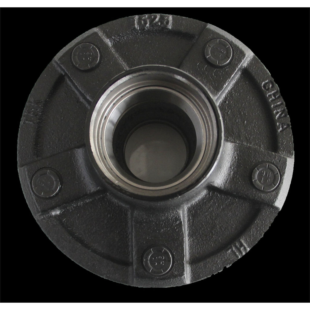 Idler-Hub-3500-Pound-Capacity-5-X-5-12-Inch-Bolt-Pattern-Black-Push-In-Studs