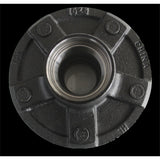 HUSKY TOWING 33086 Idler Hub 3500 Pound Capacity 5 x 5-1/2 Inch Bolt Pattern Black Push-In Studs