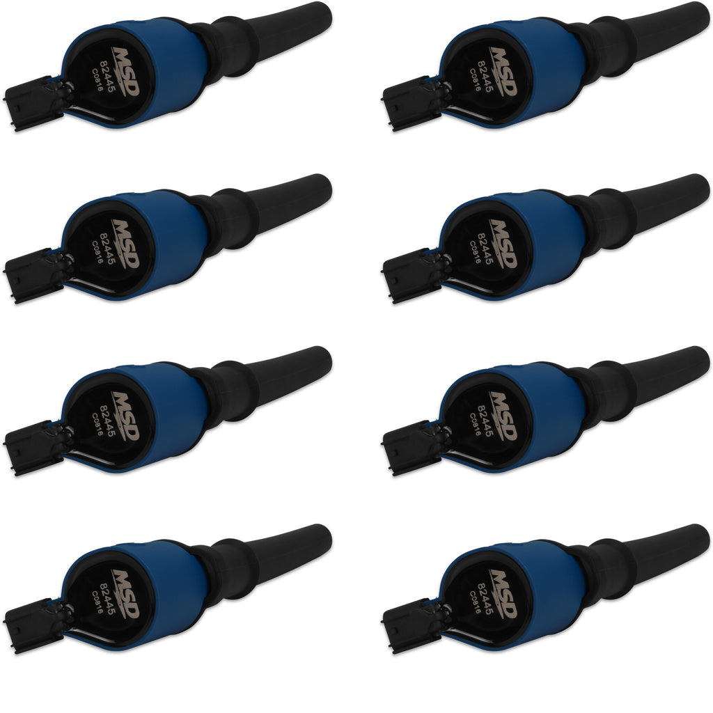 Ignition-Coil---Blaster---Ford-4-Valve-V8---Blue---8-Pack