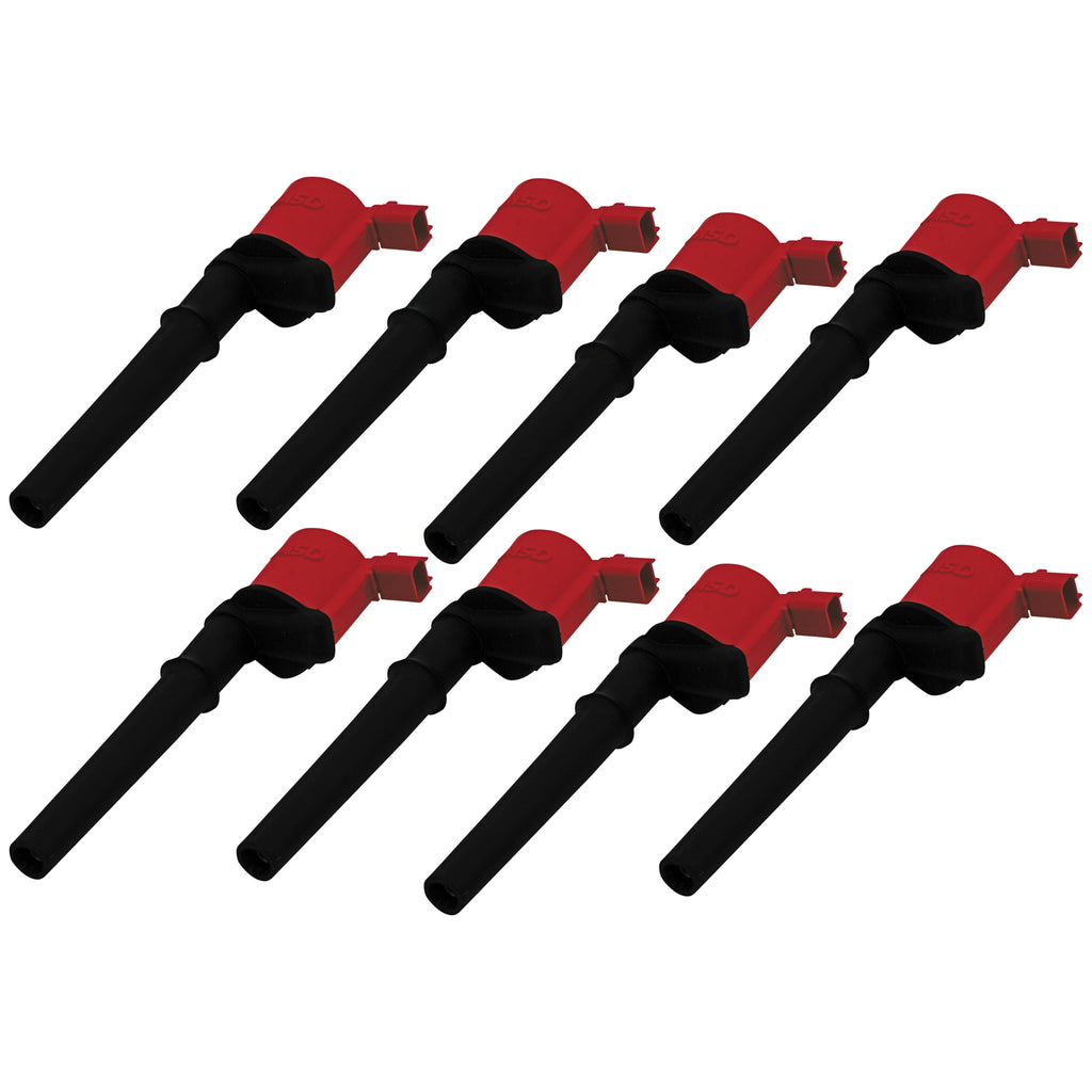 Ignition-Coil---Blaster---Ford-4-Valve-V8---Red---8-Pack